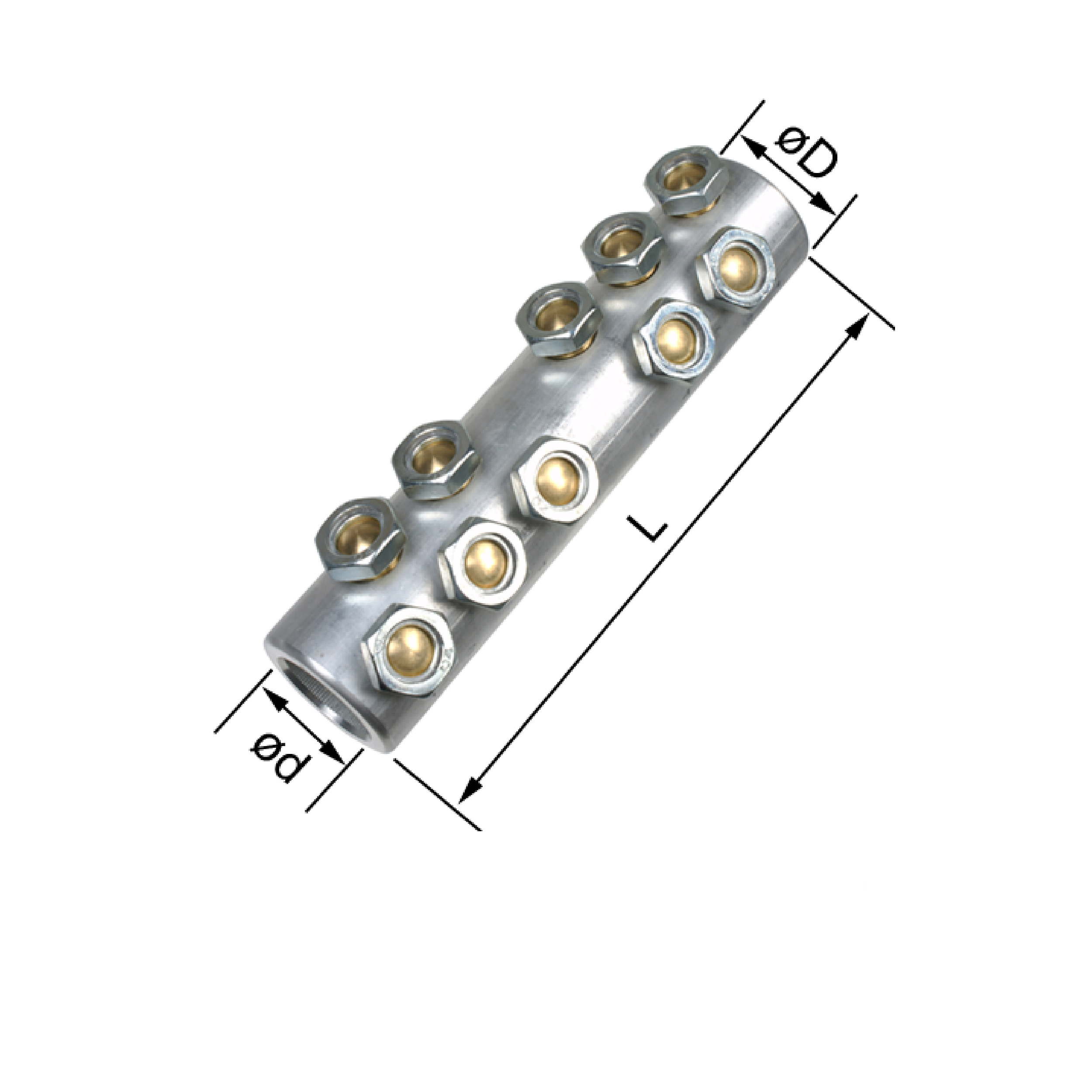 Elpress剪切螺栓连接器(10-630mm²)(SC95R95S, SC150R95S, SC240R185S, SC400R240S, SC630R)