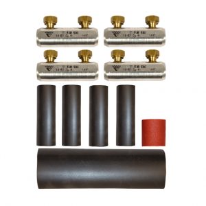 Elpress热缩绝缘剪切螺栓连接器，1kV (10-240mm²)(KSC50N-1-4HS, KSC95N-1-4HS, KSC150N-1-4HS, KSC240N-1-4HS)